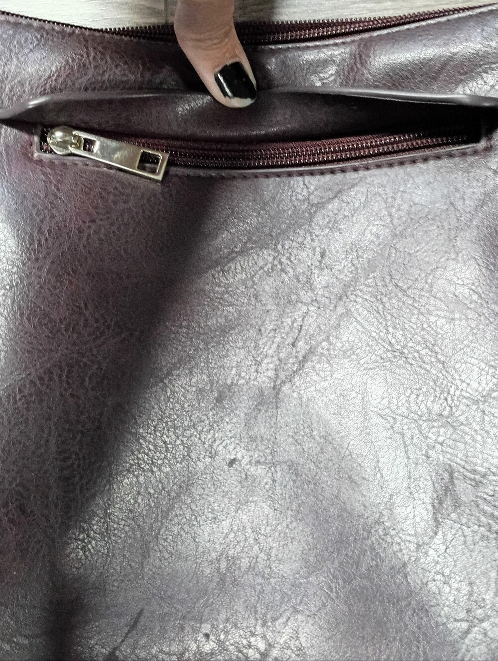 Mia And Luca Purse/Crossbody Shoulder Bag in Dark Brown - Picture 6 of 12